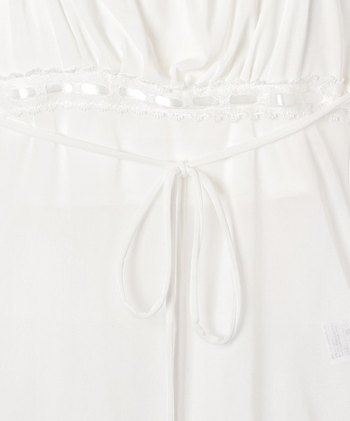 M DOLLY(エムドリー)の「Sheer riley mellow tops / シアーライリーメロウトップス(Tシャツ/カットソー・レディース・ホワイト/ブラック・FREE)」の17枚目の写真