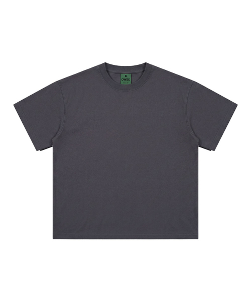 DWSE(ディーダブリューエスイー)の「エッセンシャルクロップ半袖Tシャツ_5カラー(Tシャツ/カットソー・メンズ・チャコール/ホワイト/ライトグレー/ブラック/アッシュグレー・SMALL/MEDIUM/LARGE/X-LARGE)」の18枚目の写真