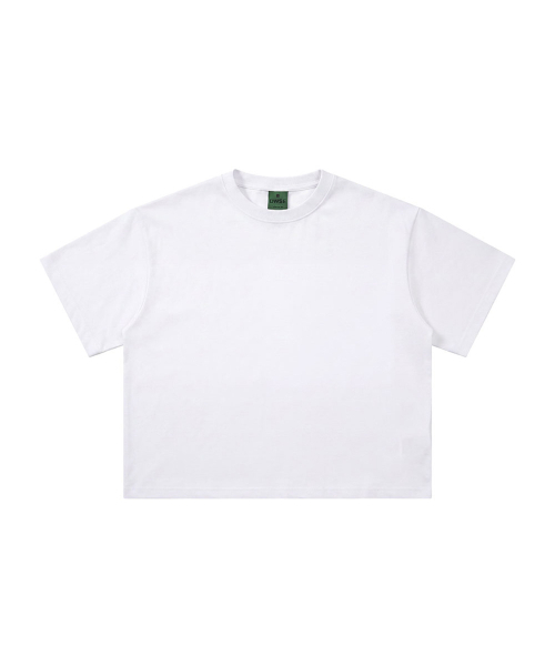DWSE(ディーダブリューエスイー)の「エッセンシャルクロップ半袖Tシャツ_5カラー(Tシャツ/カットソー・メンズ・チャコール/ホワイト/ライトグレー/ブラック/アッシュグレー・SMALL/MEDIUM/LARGE/X-LARGE)」の19枚目の写真