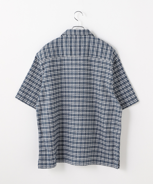 Carhartt WIP(カーハートダブリューアイピー)の「CARHARTT WIP / カーハート ダブリューアイピー S/S KANDER SHIRT(シャツ/ブラウス・メンズ・ブルー/オレンジ・LARGE/MEDIUM)」の3枚目の写真
