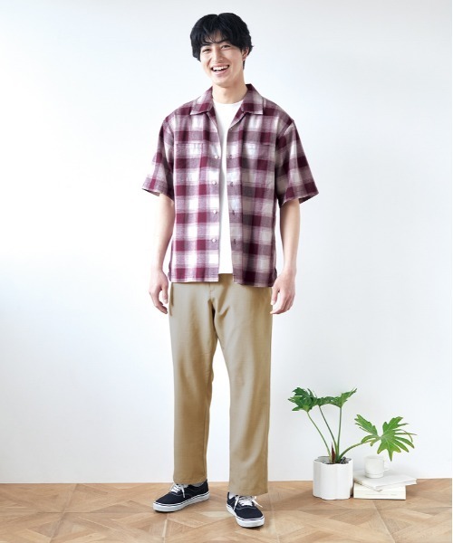 BACK NUMBER（バックナンバー）の「【ＢＥＮＲＹ】イージートラウザー（接触冷感/UVカット/イージーケア/イージーウエスト）（その他パンツ・メンズ・ベージュ/ブルー/グレー/ブラック/オリーブ・M/L/XL/S）」の6枚目の写真