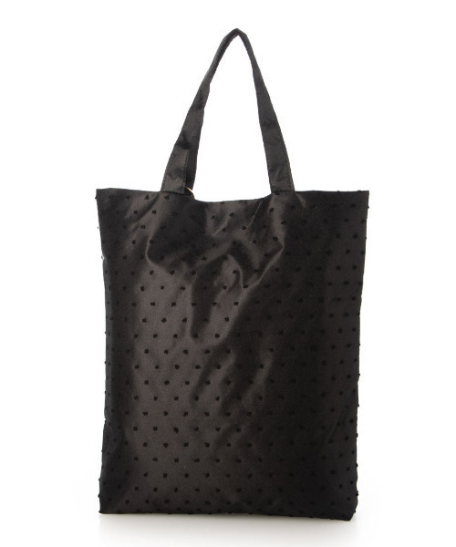 cache cache（カシュ カシュ）の「VERYコラボ カシュカシュ cachecache / シューズポーチセットオーガンジートート（トートバッグ・レディース・ブラック/グレー・FREE）」の3枚目の写真