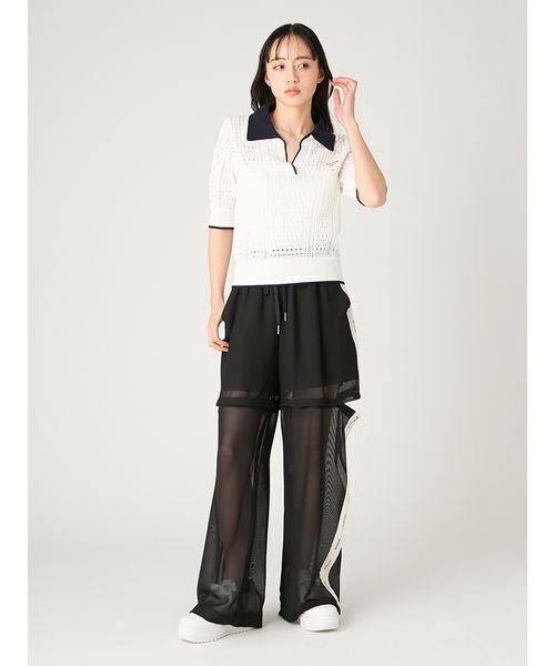 FRAY I.D(フレイアイディー)の「【Reebok】3wayシアーメッシュラインパンツ(その他パンツ・レディース・ブラック/ブラウン・0/1)」の13枚目の写真