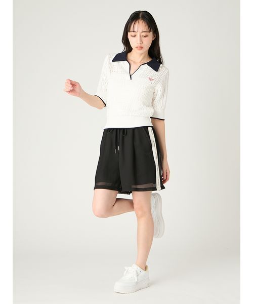 FRAY I.D(フレイアイディー)の「【Reebok】3wayシアーメッシュラインパンツ(その他パンツ・レディース・ブラック/ブラウン・0/1)」の20枚目の写真