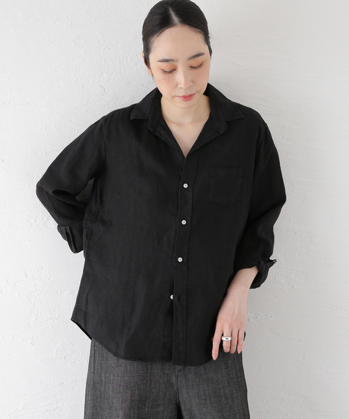 Frank&Eileen/フランク＆アイリーン WASHED LINEN シャツ（シャツ