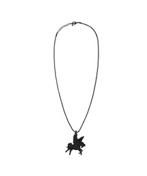 LUVISTRUE（ラヴイズトゥルー）の「SY HORSE NECKLACE(BLACK)（ネックレス）」