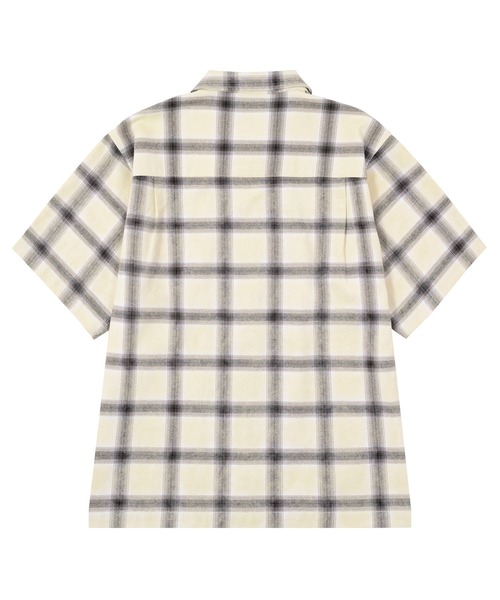 HUF(ハフ)の「MISTY PLAID SHIRT(シャツ/ブラウス・メンズ・ネイビー/ベージュ・M/S/XL/L)」の6枚目の写真