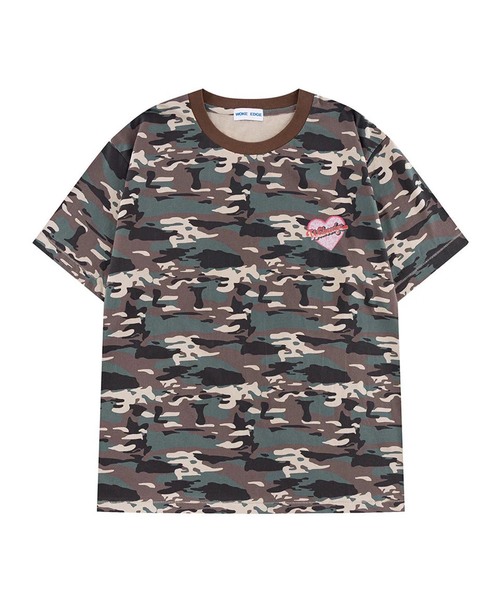 WOKE EDGE(ウォークエッジ)の「WOKE EDGE / ウォークエッジ Blonde Heart Tee(Tシャツ/カットソー・メンズ・カーキ/ブラック・LARGE/MEDIUM)」の10枚目の写真