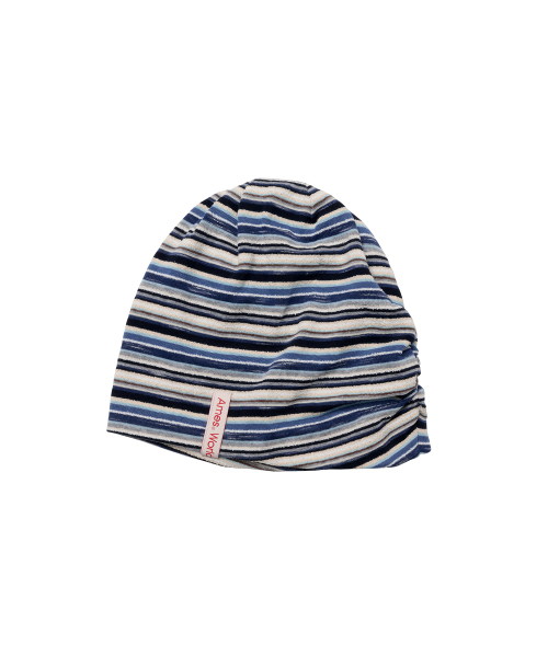 AMESWORLDWIDE(アメスワールドワイド)の「SOFT STRIPE BEANIE BLUE(ニットキャップ/ビーニー・レディース・その他・FREE)」の2枚目の写真