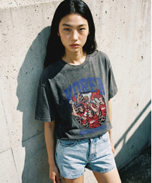 REBRENNER（リブレンナー）の「DTF アルデブス ピグメント 半袖Tシャツ チャコール（Tシャツ/カットソー）」