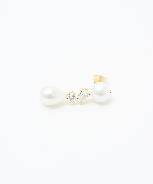 DESIGNWORKS(デザインワークス)の「【Completedworks /コンプリーテッドワークス】パールピアス(ピアス(両耳用)・レディース・ゴールド・フリー)」の5枚目の写真