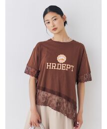 Ungrid | カレッジロゴレースコンビTee(Tシャツ/カットソー)