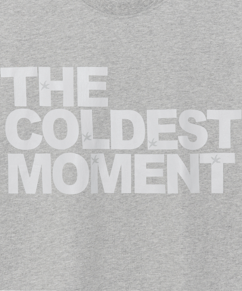 THECOLDESTMOMENT(ザコールデストモーメント)の「TCM logo type T (melange grey)(Tシャツ/カットソー・レディース・その他・SMALL/MEDIUM/LARGE)」の5枚目の写真