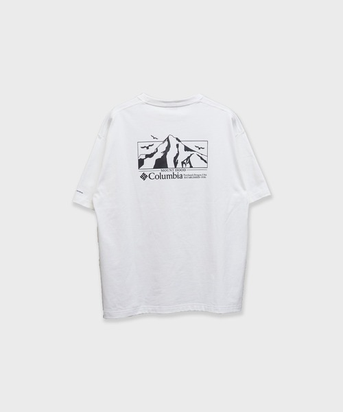 Columbia(コロンビア)の「Columbia/ Loma VIsttaGraphic SS T-shirts / PM0960 秋服 冬服(Tシャツ/カットソー・メンズ・ホワイト/ブラック・XL/L/M)」の3枚目の写真