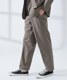 ABAHOUSE GRAY | 【セットアップ対応】360°ストレッチ リップストップ リラックス スラックス / 吸水速乾 / 遮熱 / UVカット(スラックス)