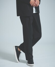 ABAHOUSE GRAY | 【リラックスフィット】360°ストレッチ リップストップ スラックス /セットアップ対応(スラックス)