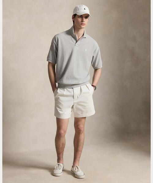 POLO RALPH LAUREN（ポロ ラルフ ローレン）の「リラックス フィット メッシュ ポロシャツ（ポロシャツ・メンズ・グレー系・L/M/S/XS）」の3枚目の写真