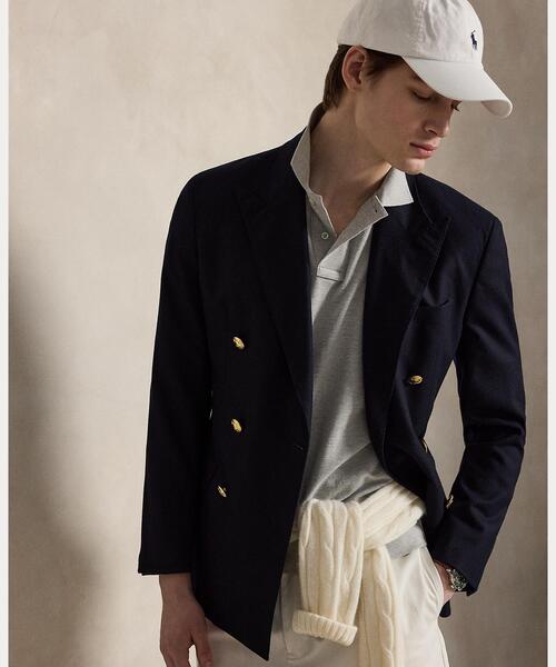 POLO RALPH LAUREN（ポロ ラルフ ローレン）の「リラックス フィット メッシュ ポロシャツ（ポロシャツ・メンズ・グレー系・L/M/S/XS）」の6枚目の写真
