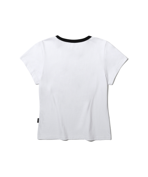 URBANSTOFF(アーバンストッフ)の「チェックドットアプリケティ (ホワイト)(Tシャツ/カットソー・レディース・その他・SMALL)」の4枚目の写真