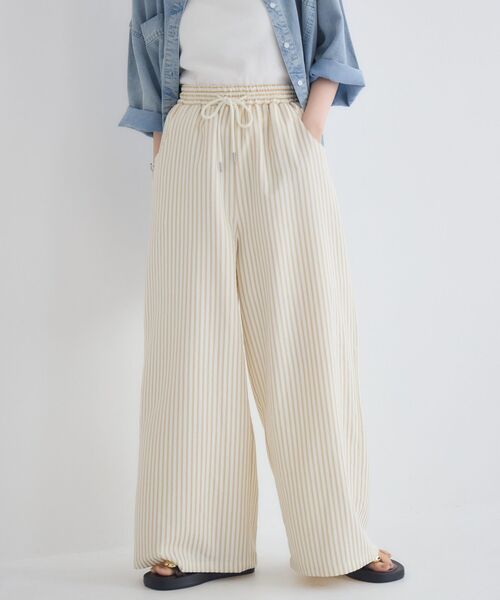 RETRO GIRL（レトロガール）の「ストライプイージーパンツ（その他パンツ・レディース・ブルー系その他/ブラウン系その他・FREE）」の4枚目の写真