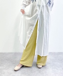 ぽこぽこ リラックス ゴム パンツ