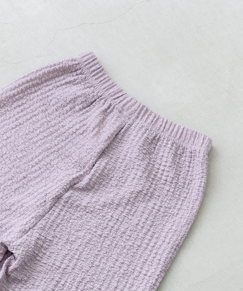 welleg（ウェレッグ）の「ぽこぽこ リラックス ゴム パンツ（その他パンツ・レディース・ブラック/グリーン/ブルー/パープル/ベージュ・M）」の17枚目の写真
