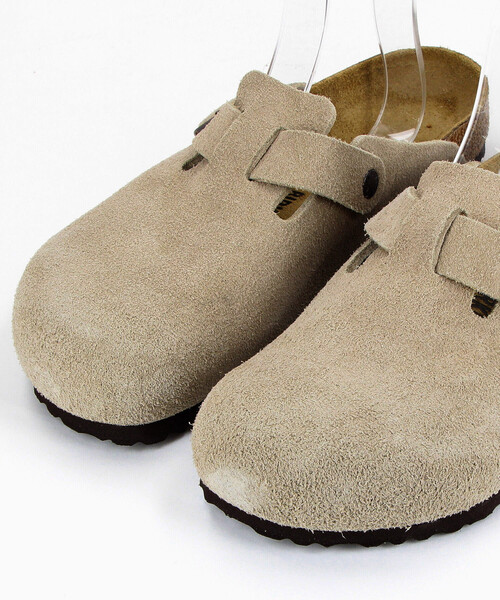 BIRKENSTOCK（ビルケンシュトック）の「BIRKENSTOCK/ビルケンシュトック Boston / ボストン - スエードレザー [EUサイズ 38~42]（サンダル・メンズ・ベージュ・42/41/40/39/38）」の6枚目の写真