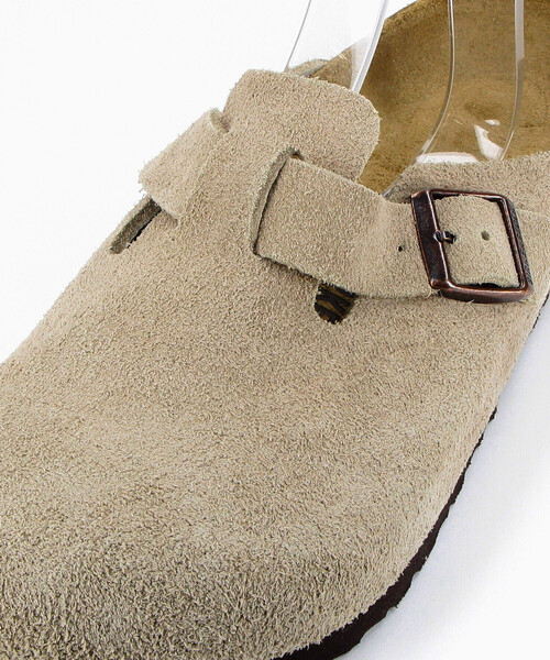 BIRKENSTOCK（ビルケンシュトック）の「BIRKENSTOCK/ビルケンシュトック Boston / ボストン - スエードレザー [EUサイズ 38~42]（サンダル・メンズ・ベージュ・42/41/40/39/38）」の7枚目の写真