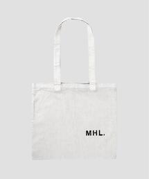 MHL. | CARBON DYED COTTON TWILL(トートバッグ)