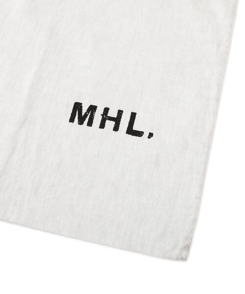 MHL.(エムエイチエル)の「CARBON DYED COTTON TWILL(トートバッグ・レディース・グレー・FREE)」の7枚目の写真