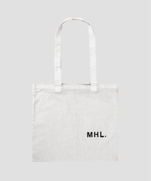 CARBON DYED COTTON TWILL（トートバッグ）｜MHL.（エムエイチエル）の 