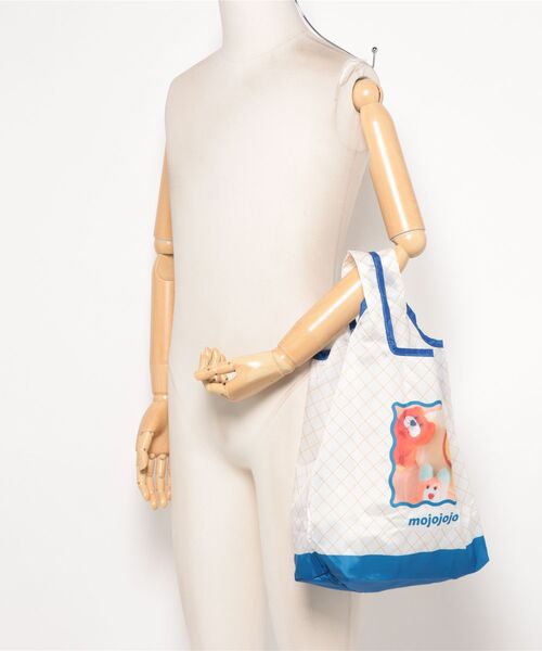 A BAG OF CHIPS(アバッグオブチップス)の「mojojojo/モジョジョジョ エコバッグ(エコバッグ/サブバッグ・レディース・イエロー/ライトブルー・ONE SIZE)」の6枚目の写真