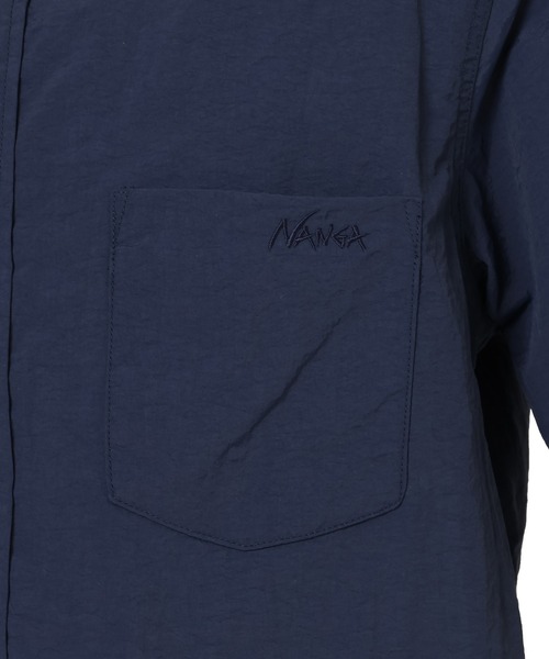 NANGA(ナンガ)の「【直営店限定】ナイロンタッサー S/S デイリーシャツ/NYLON TUSSER S/S DAILY SHIRT(シャツ/ブラウス・メンズ・ブラック/ネイビー/カーキ・S/M/L/XL)」の10枚目の写真