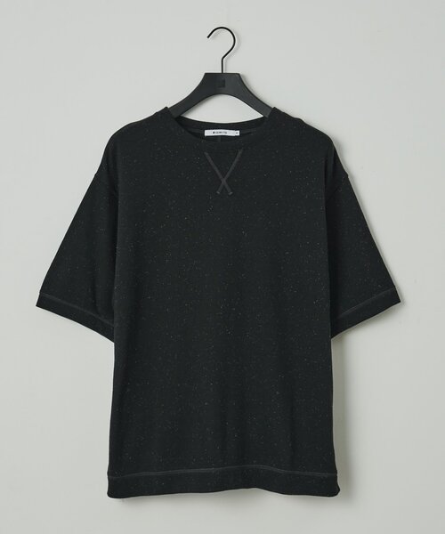 COLONY 2139(コロニートゥーワンスリーナイン)の「ネップリラックス半袖TEE(Tシャツ/カットソー・メンズ・アイボリー/ブラック・LARGE/MEDIUM)」の2枚目の写真