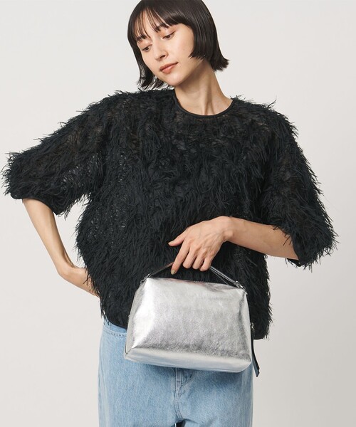 GIANNI CHIARINI（ジャンニ キアリーニ）の「＜GIANNI CHIARINI＞ALIFA MTL M バッグ（トートバッグ・レディース・シルバー・FREE）」の2枚目の写真