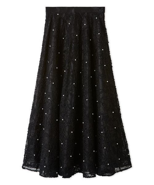 CELFORD(セルフォード)の「レース刺繍スカート(スカート・レディース・ライトグレー/ブラック/アイボリー・36/38)」の17枚目の写真