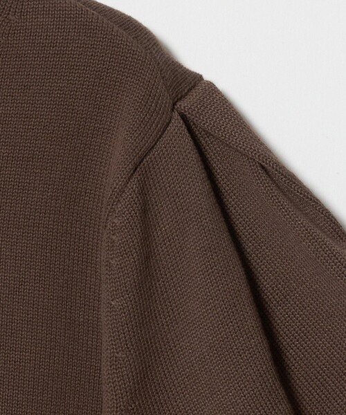 UNITED ARROWS（ユナイテッドアローズ）の「パフスリーブ ニット ‐ウォッシャブル‐（ニット/セーター・レディース・ダークブラウン/シャーベット・FREE）」の18枚目の写真