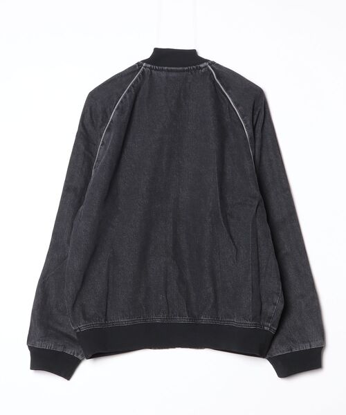 adidas（アディダス）の「SST アディカラー デニム トラックトップ（ジャージ） / アディダスオリジナルス adidas Originals（デニムジャケット・メンズ・ブラック・3XL/X-SMALL/SMALL/MEDIUM/LARGE/X-LARGE/XX-LARGE）」の12枚目の写真