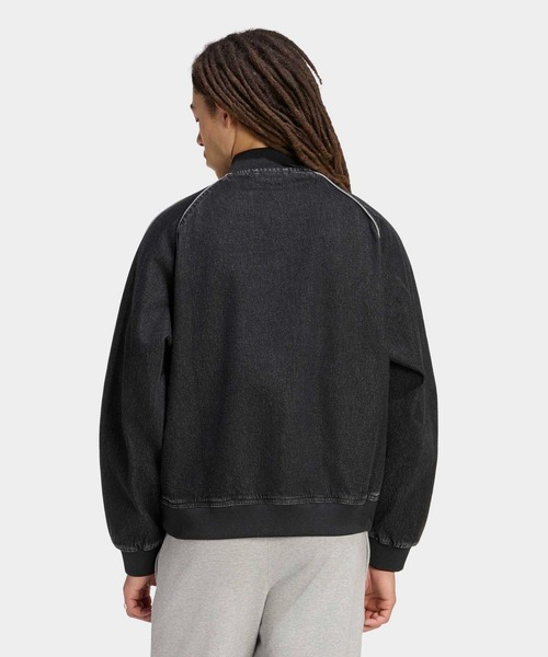 adidas（アディダス）の「SST アディカラー デニム トラックトップ（ジャージ） / アディダスオリジナルス adidas Originals（デニムジャケット・メンズ・ブラック・3XL/X-SMALL/SMALL/MEDIUM/LARGE/X-LARGE/XX-LARGE）」の8枚目の写真