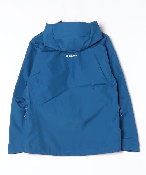 Mammut(マムート)の「アヤコ プロ 2.0 ハードシェル フード ジャケット / Ayako Pro 2.0 HS Hooded Jacket AF Men(ブルゾン・メンズ・ブルー・MEDIUM/LARGE)」の2枚目の写真