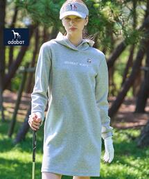 adabat | 【ADABAT NAVY】長袖フーディワンピース(ワンピース)