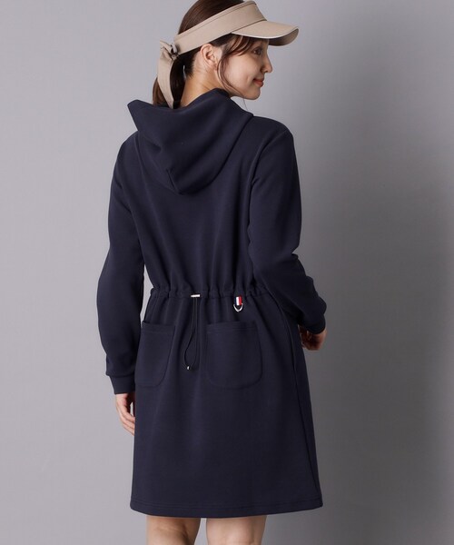 adabat(アダバット)の「【ADABAT NAVY】長袖フーディワンピース(ワンピース・レディース・グレー/ネイビー・42/40/38)」の14枚目の写真