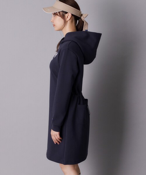 adabat(アダバット)の「【ADABAT NAVY】長袖フーディワンピース(ワンピース・レディース・グレー/ネイビー・42/40/38)」の19枚目の写真