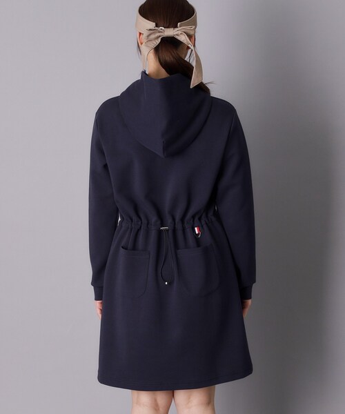 adabat(アダバット)の「【ADABAT NAVY】長袖フーディワンピース(ワンピース・レディース・グレー/ネイビー・42/40/38)」の8枚目の写真