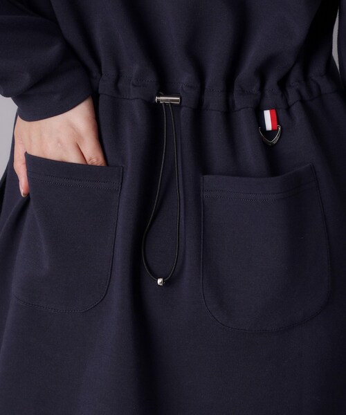 adabat(アダバット)の「【ADABAT NAVY】長袖フーディワンピース(ワンピース・レディース・グレー/ネイビー・42/40/38)」の12枚目の写真