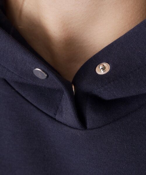 adabat(アダバット)の「【ADABAT NAVY】長袖フーディワンピース(ワンピース・レディース・グレー/ネイビー・42/40/38)」の4枚目の写真