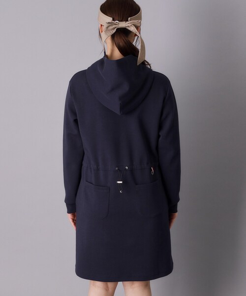 adabat(アダバット)の「【ADABAT NAVY】長袖フーディワンピース(ワンピース・レディース・グレー/ネイビー・42/40/38)」の7枚目の写真