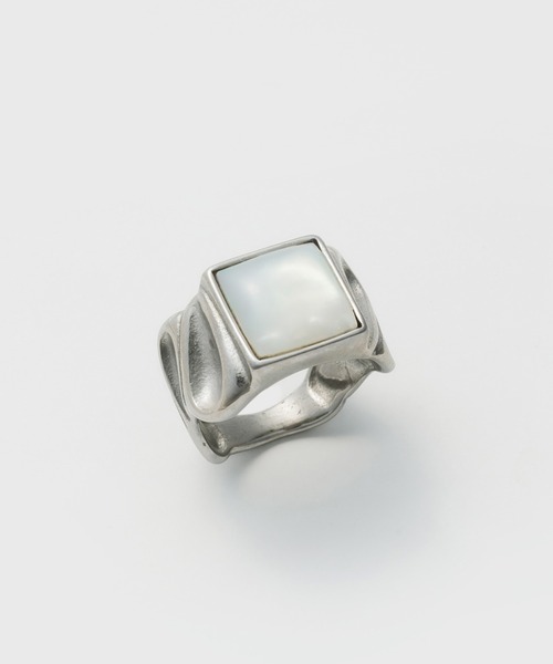 ciite' surgical stainless(シーテサージカルステンレス)の「【金属アレルギー対応】nuance stone ring ニュアンス ストーンリング サージカルステンレス(リング・レディース・ゴールド/シルバー・9号/13号/11号/15号/17号)」の2枚目の写真