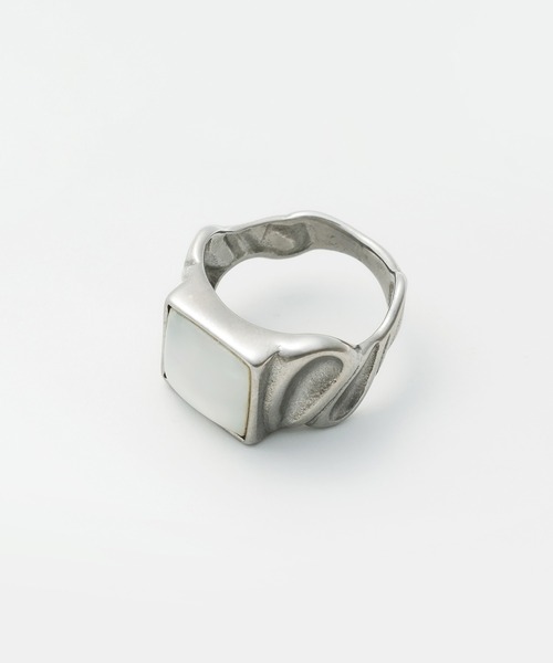 ciite' surgical stainless(シーテサージカルステンレス)の「【金属アレルギー対応】nuance stone ring ニュアンス ストーンリング サージカルステンレス(リング・レディース・ゴールド/シルバー・9号/13号/11号/15号/17号)」の6枚目の写真