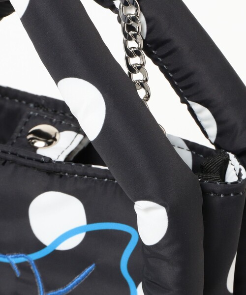 Ray BEAMS(レイビームス)の「【別注】Casselini × Ray BEAMS / ミューズ ボックス ミニ バッグ(トートバッグ・レディース・パープル/ブラック・ONE SIZE)」の10枚目の写真